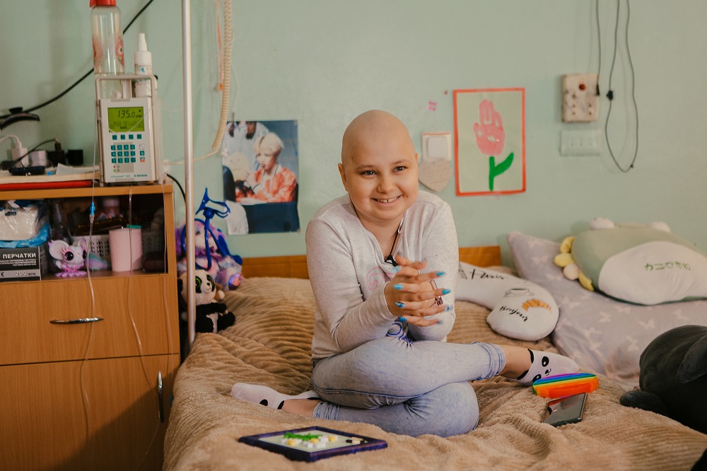 13-летняя девочка может стать первым в Украине ребенком, который победит 5-й рецидив рака